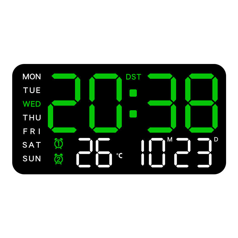 🕰️Multifunctional Decorative LED Digital Wall Clock