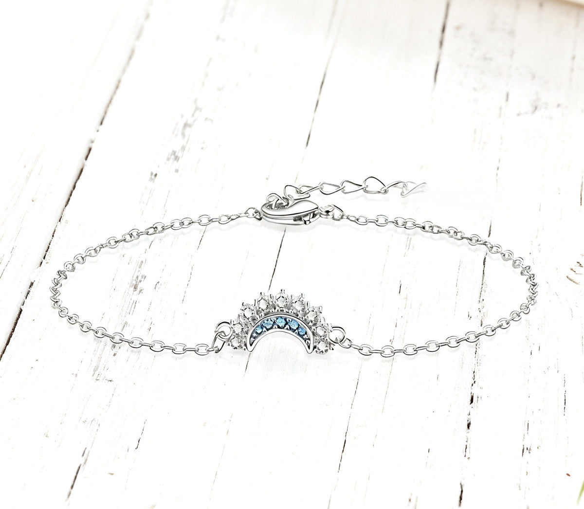 2-Piece Set—Sun and Moon Shining Together Stacked Bracelets📿