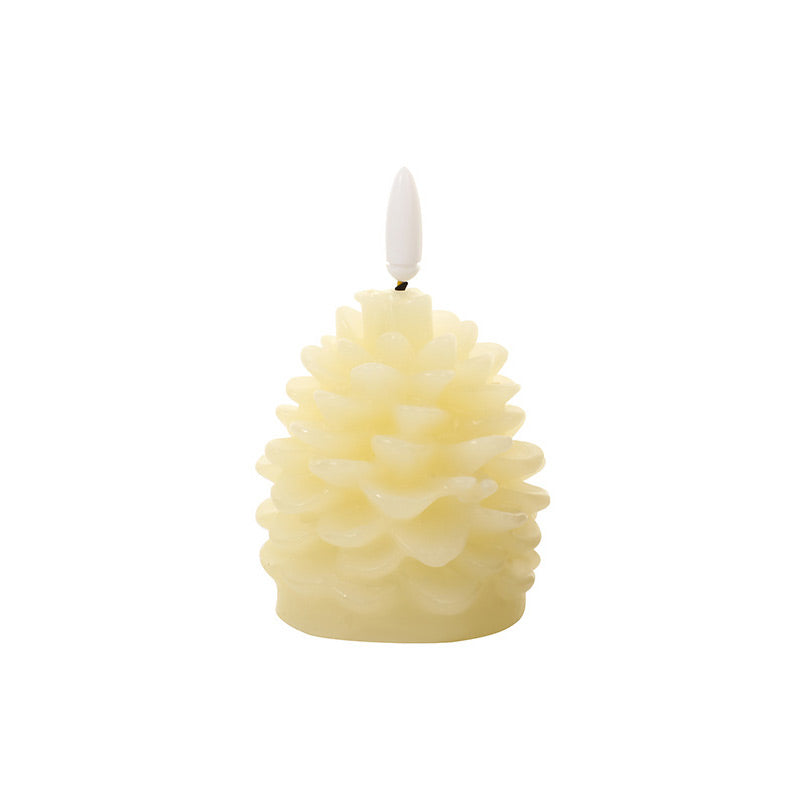 🎅🎄Flameless LED Pine Cone Candles for Holiday Decor