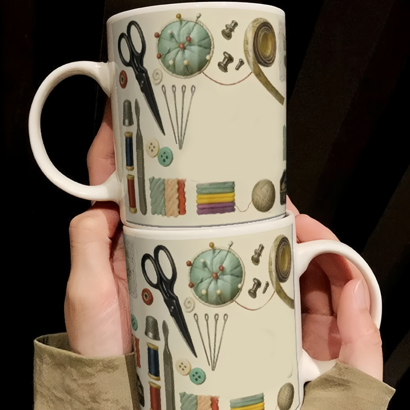 Ceramic Coffee Mug with Handle
