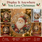 🎄Christmas Pearl Diamond Art Hanging Ornament Kit | Resistant Non-Fading Pearl Beads DIY Handmade Holiday Hanging Decor 🎅💎