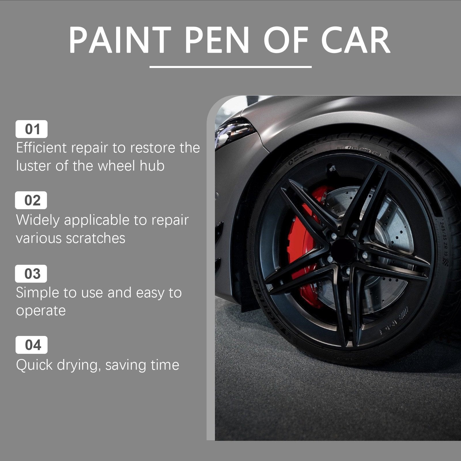 🔥Magic Car Scratch Repair Pen🚗 - Quick Fix for Scratches and Scuffs