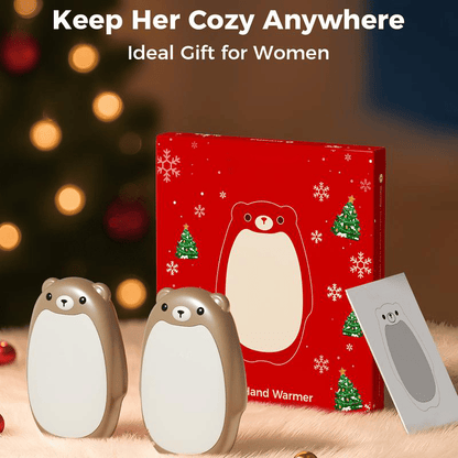 🎁Best Gift 🌟Hand Warmers Rechargeable - Cute Bear Design