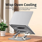 ✨ Limited Time Offer ✨ – Portable Laptop Stand in Aluminum Alloy with Rotating Bracket
