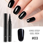 💅 Limited Time Buy 1 Get 1 Free ✨One Step Nail Gel Pen🎨Free handheld mini UV nail lamp💡