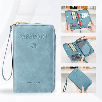 Multifunctional RFID Passport Wallet