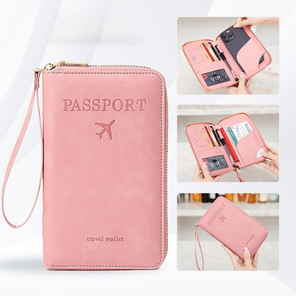 Multifunctional RFID Passport Wallet