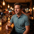 Men's Ice Silk Stretch Shirt – Waterproof, Quick-Dry & Eco-Friendly – Cool Breathable Tech Fabric Shirt 🌿
