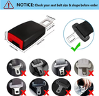 🔥Car Belt Buckle Extension Seat Belt Clips🚗