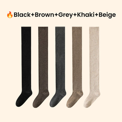 🔥🥳2026 HOT SALE🥳💞50K+ SOLD!🧦🤝✨ Classic Elegance, Effortless Wear | Soft & Stretchy Thigh High Socks❤️🔥🧦
