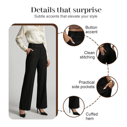 🌺💐Women's Elegant Flared Suit Pants