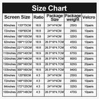 🔥HD Projector Screen 4K Anti Light Foldable