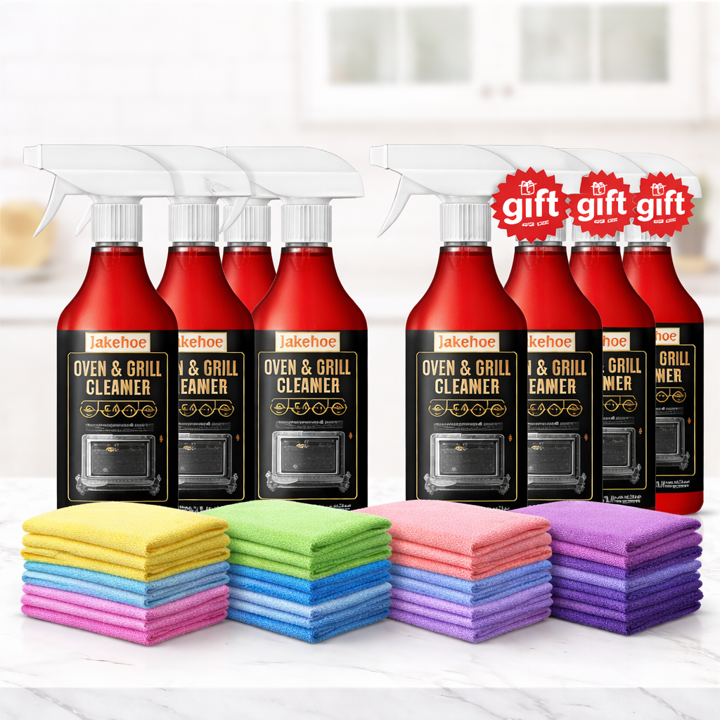 🧼 Oven & Grill Cleaning Spray – Powerful Degreaser, Odor Eliminator & Easy Spray 🧽