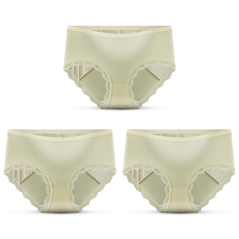 Women's Soft Lace Mid-Rise Panty