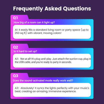 🎄 FESTIVE FEAST DEAL! 🔥Colorful Rotating Magic Disco Ball Light