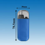 ⚡ Rechargeable Electric Nose Hair Trimmer, Portable Safe Round Head Mens Grooming Tool
