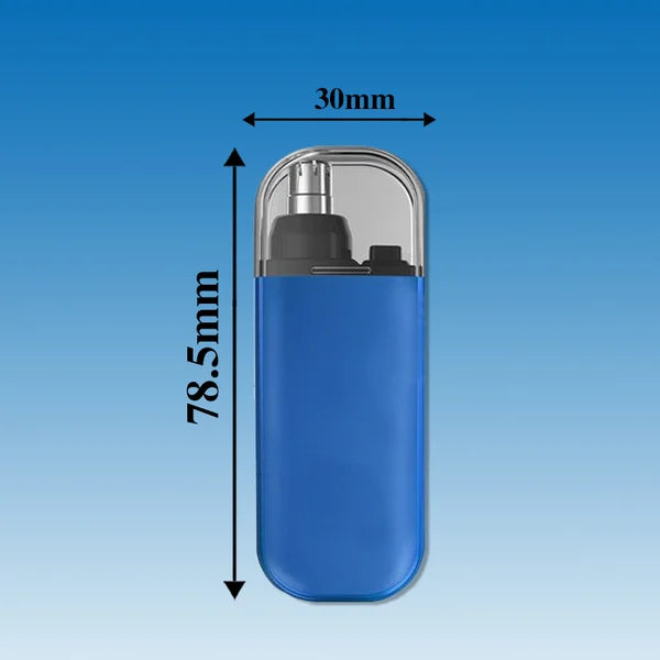 ⚡ Rechargeable Electric Nose Hair Trimmer, Portable Safe Round Head Mens Grooming Tool