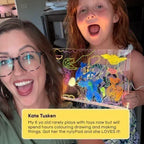 💞 Kids Luminous LED Acrylic Drawing Board