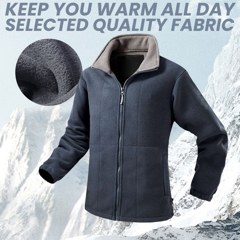 🔥Unisex Double-Layer Hooded Jacket