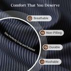 ⏳Time-Limited Special⏰Women's Pinstripe Double-Breasted Suit Set