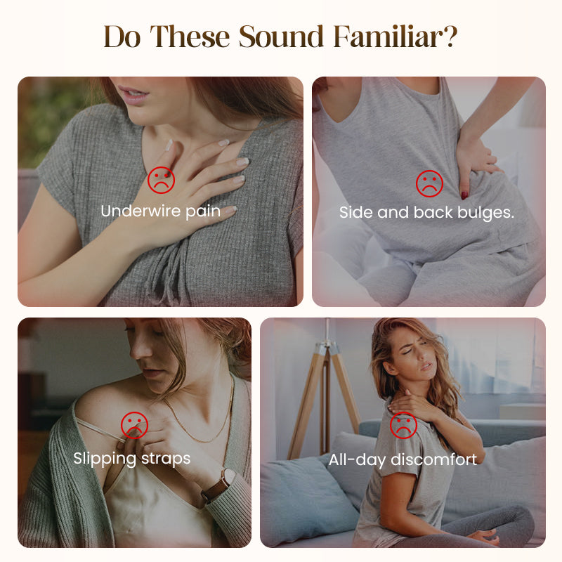 Women's Wire-Free Jelly Support Triangle Bralette