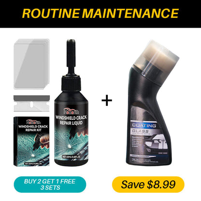 🔥 New Car Windshield Crack Repair Fluid