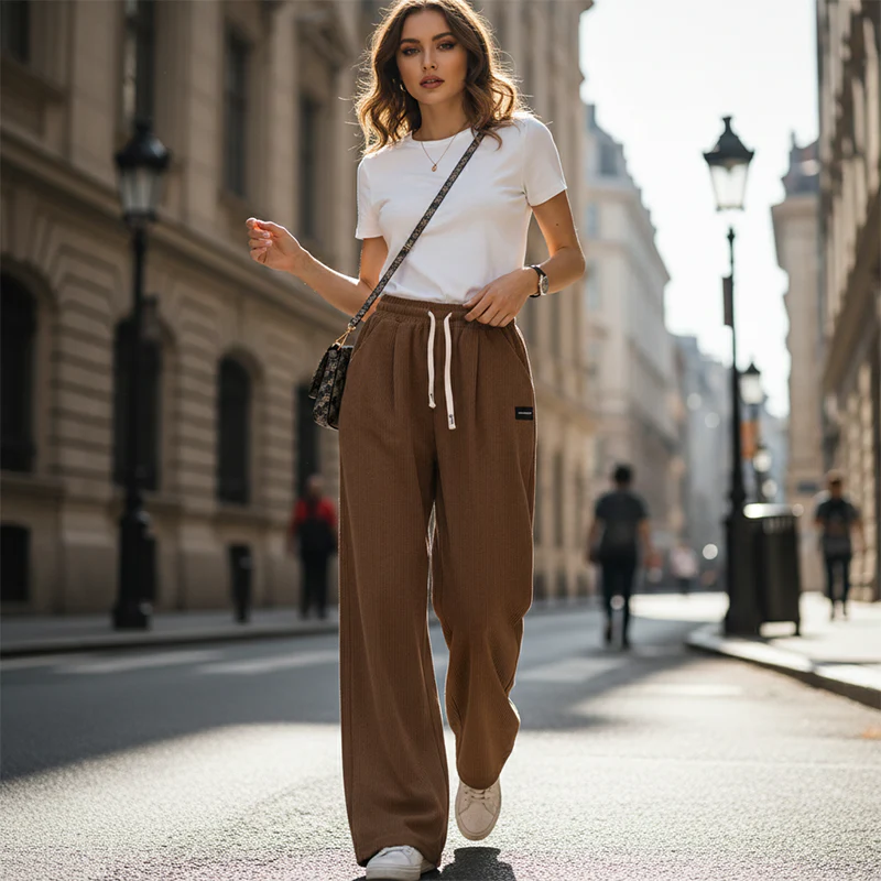 🔥Hot Sale Deals-Women/Men's Loose-Fit Drawstring Pants with Pockets