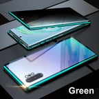 Anti-peeping Magnetic Tempered Glass Double-sided Phone Case For Samsung S25-21 Series