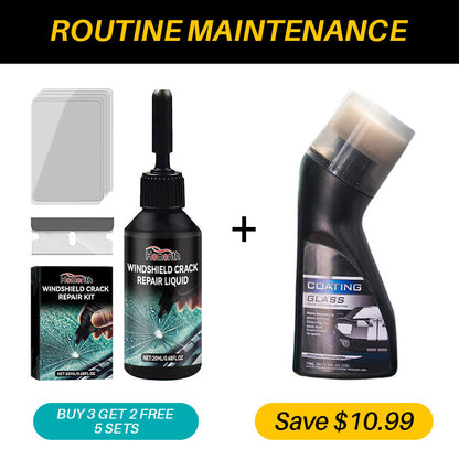 🔥 New Car Windshield Crack Repair Fluid