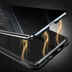 Anti-peeping Magnetic Tempered Glass Double-sided Phone Case For Samsung S25-21 Series