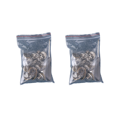 Removable No-Sew Jeans Buttons Set