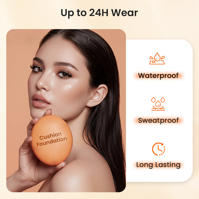 🧽Long-Lasting Waterproof Concealer Cushion