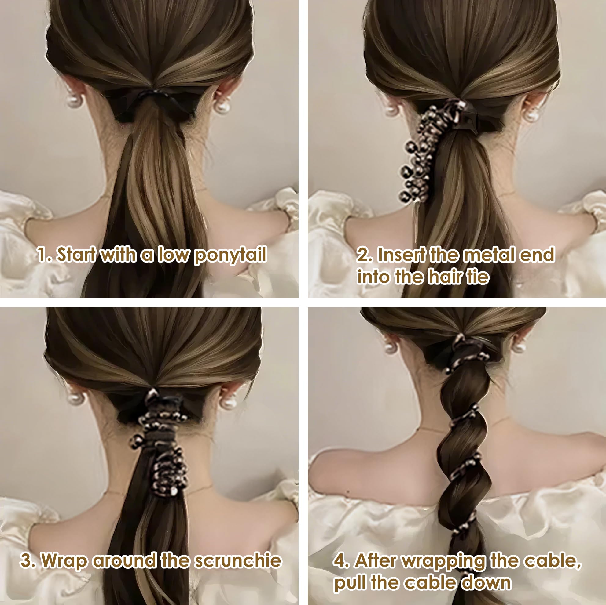 🎁Sleepy Tie No Damage Soft Elastic Spiral Hair Ties