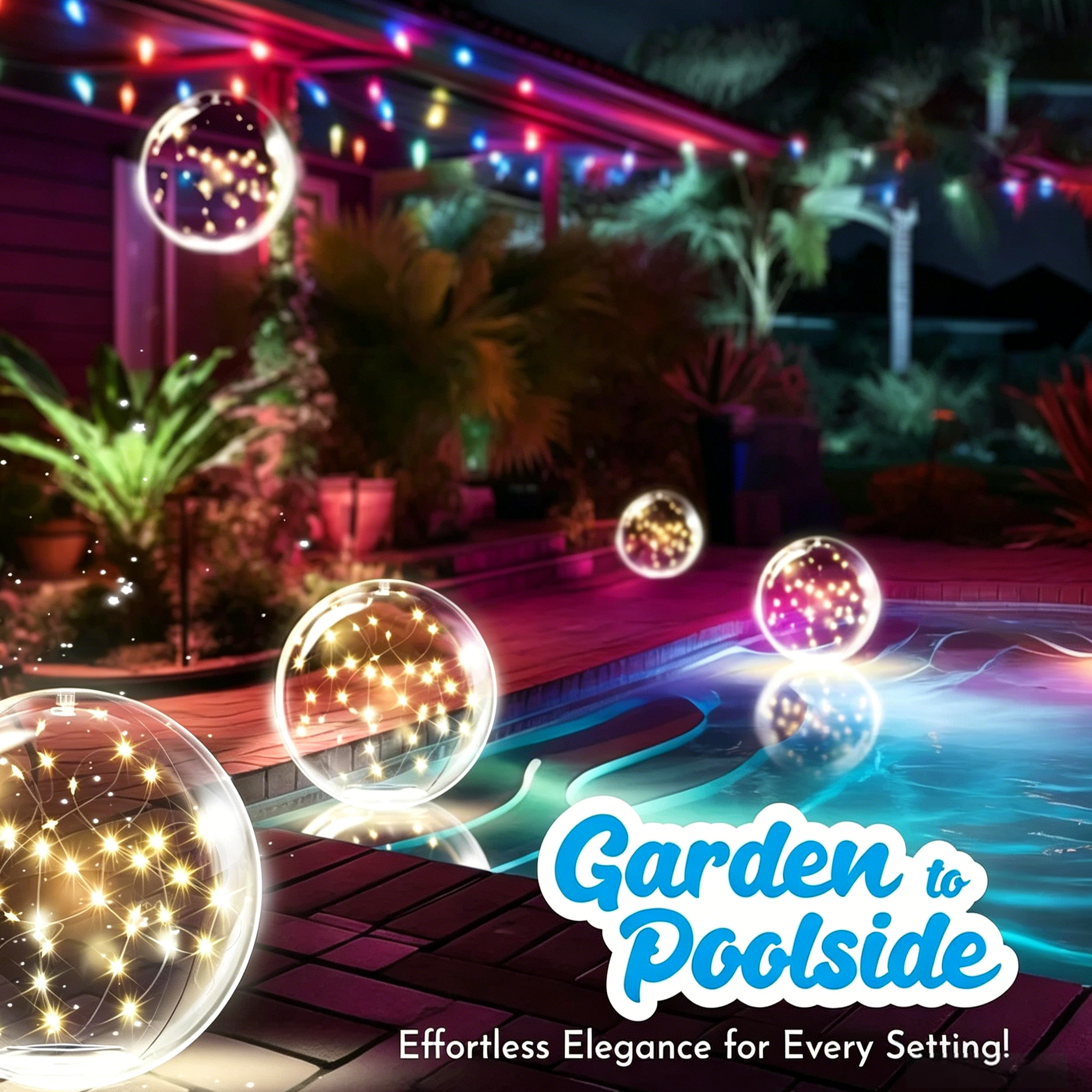 💕Floating Outdoor Solar Decorative Light🌙