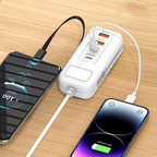 Multi-Function Quick Charging Socket - 2PD + 2USB