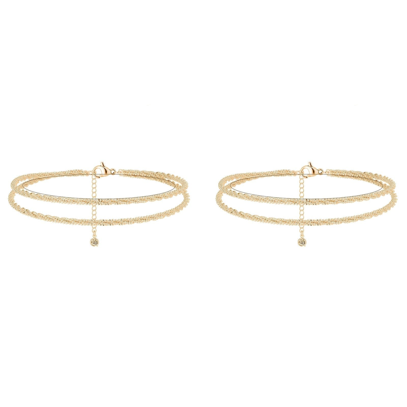 💜BUY 1 GET 1 FREE💜Dainty Layered waterproof anklet