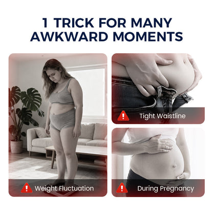 👖👖Spring-Loaded Metal Waist Extender Button for Jeans