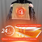 🎁Men’s Stylish Notched Lapel Winter Tweed Jacket with White Duck Down Lining