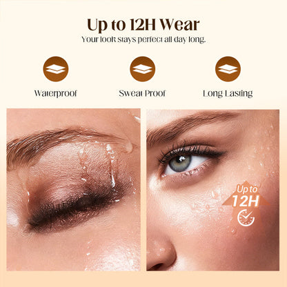 🎄50K+ SOLD! 🎁✨8 Colors Glitter Eyeshadow Stick Waterproof & Long-Wearing & Multi-Use