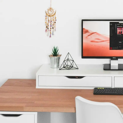 🌈Crystal Sun Catcher, lndoor Outdoor Decor for Window Bedroom Courtyard Garden☪️