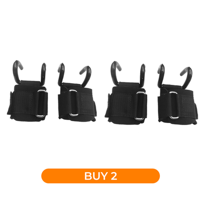 🔥Heavy Duty Weight Lifting Wrist Hook Straps