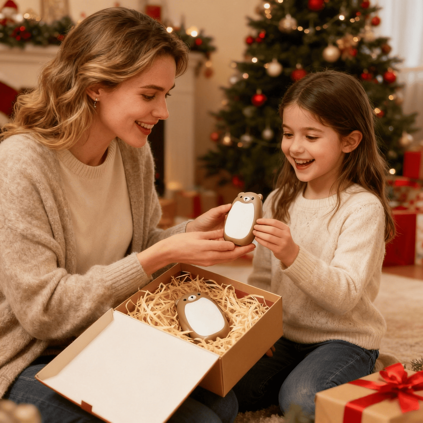 🎁Best Gift 🌟Hand Warmers Rechargeable - Cute Bear Design