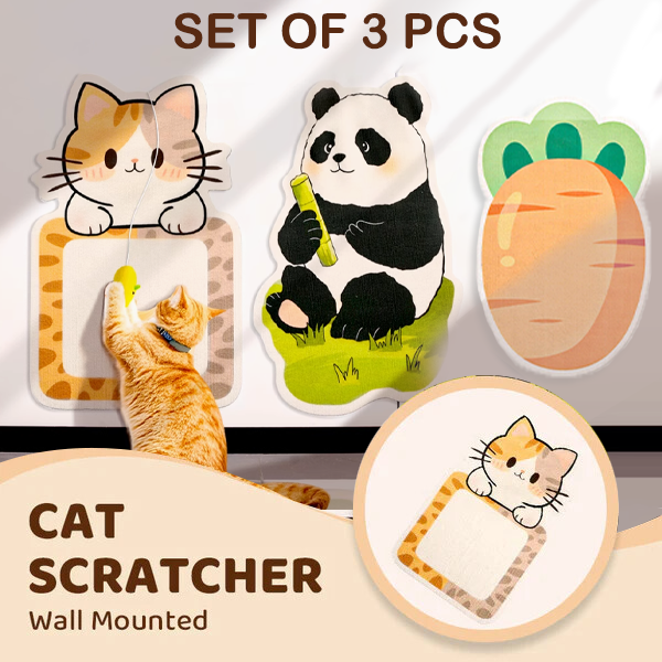 🐱Big Sale 🔥🎁Wall Mounted Cat Scratcher