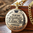🎉 Vintage Quartz Pocket Chain Watch