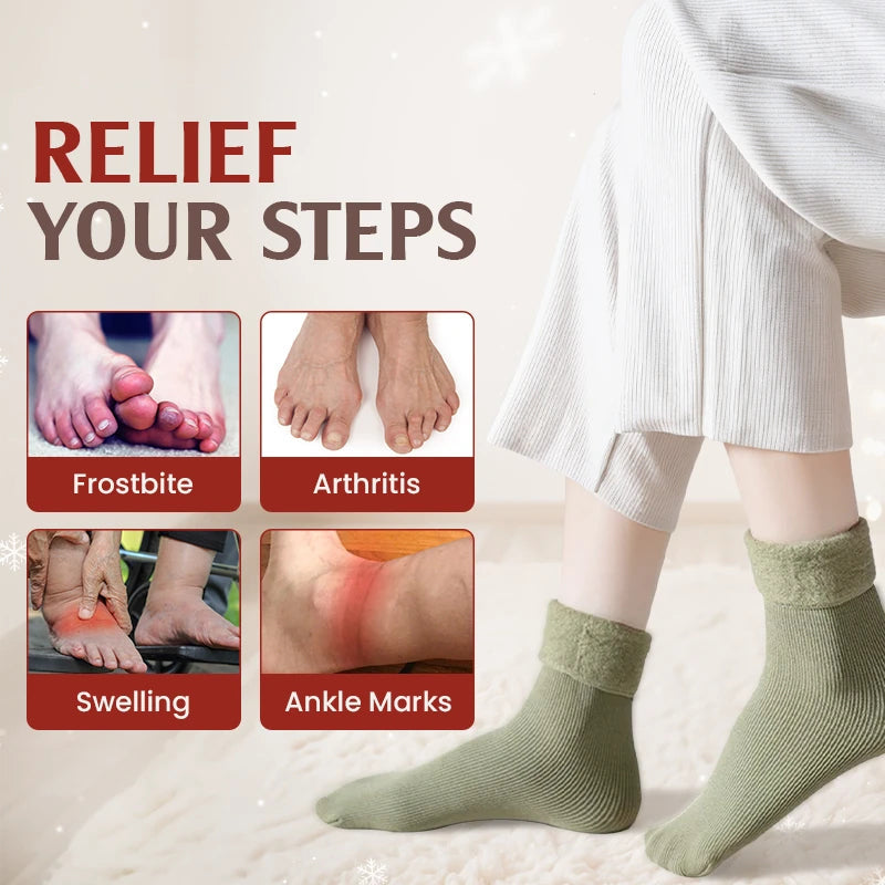 🔥Ultra-Soft Slim Thermal Socks