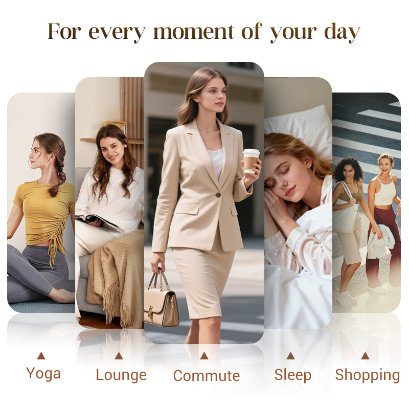 Women's Wire-Free Jelly Support Triangle Bralette