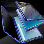 Anti-peeping Magnetic Tempered Glass Double-sided Phone Case For Samsung S25-21 Series