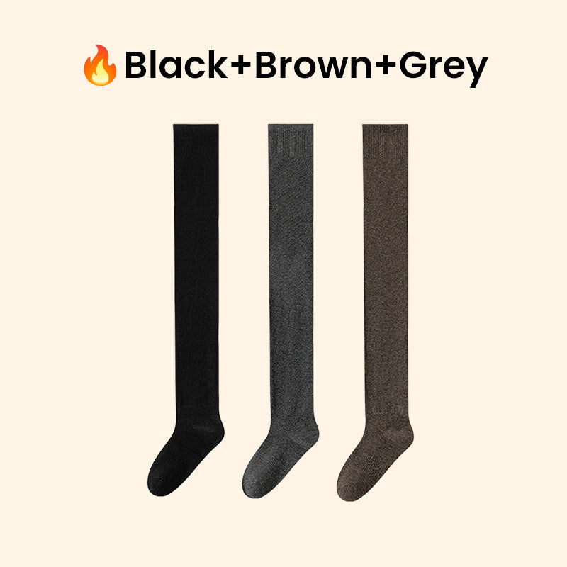 🔥🥳2026 HOT SALE🥳💞50K+ SOLD!🧦🤝✨ Classic Elegance, Effortless Wear | Soft & Stretchy Thigh High Socks❤️🔥🧦