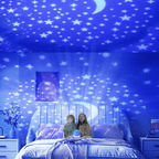 🎃👻 Children's Night Light Projector With 21 Films 🔋Type-C charging