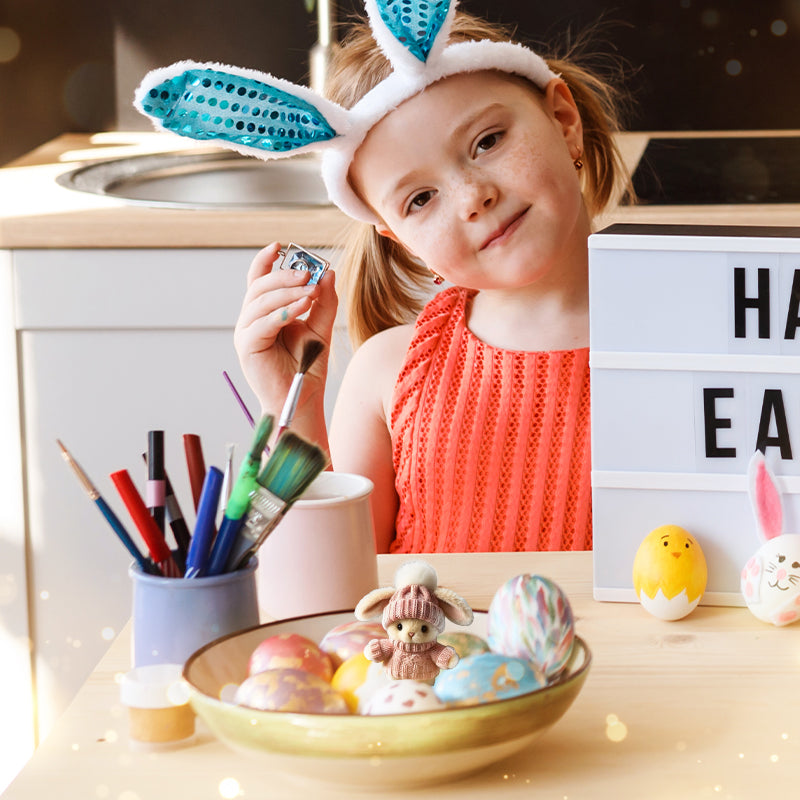 🔥Easter Sale: BUY 3 GET 1 FREE - Handmade🐇Mini Bunny Hug Cute Easter Gift🎁